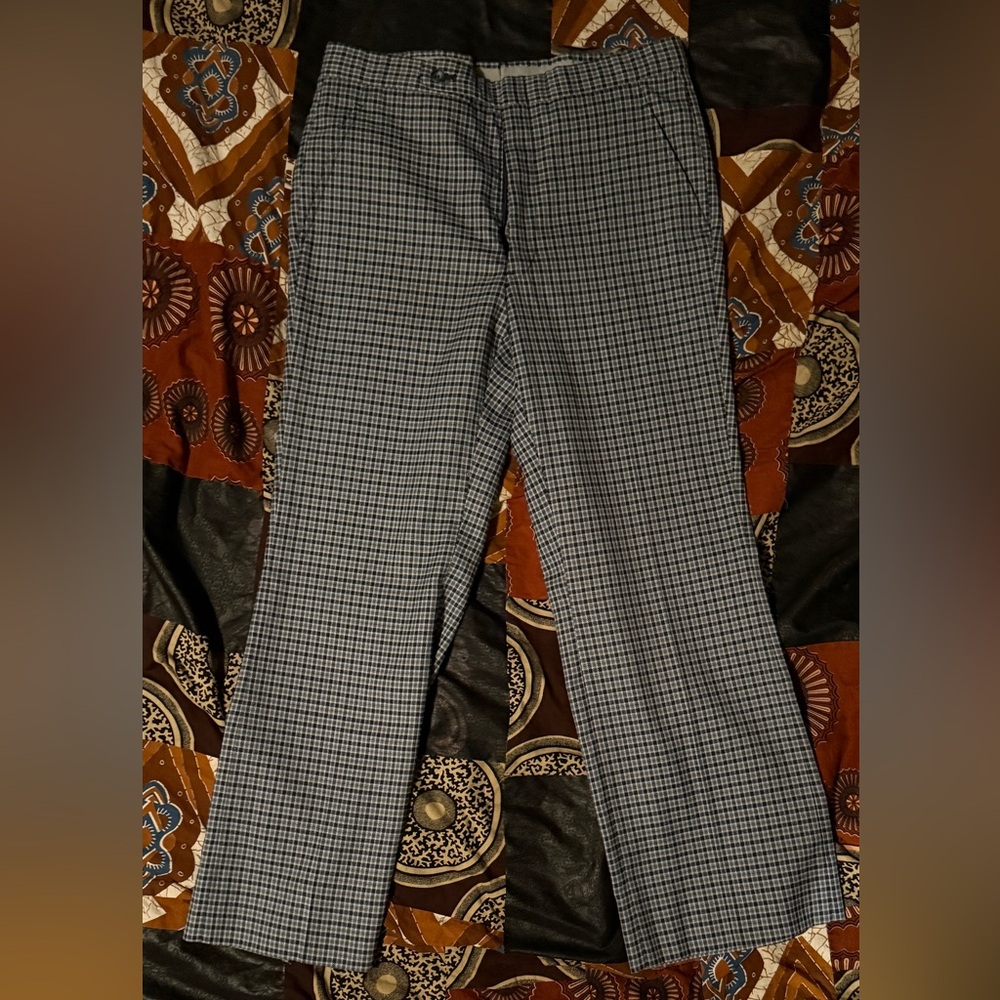 Vintage plaid Jack Nicholas golf pants.